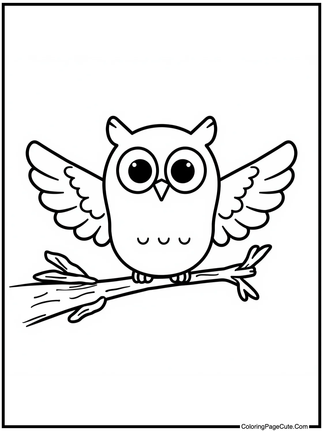 owl flying high