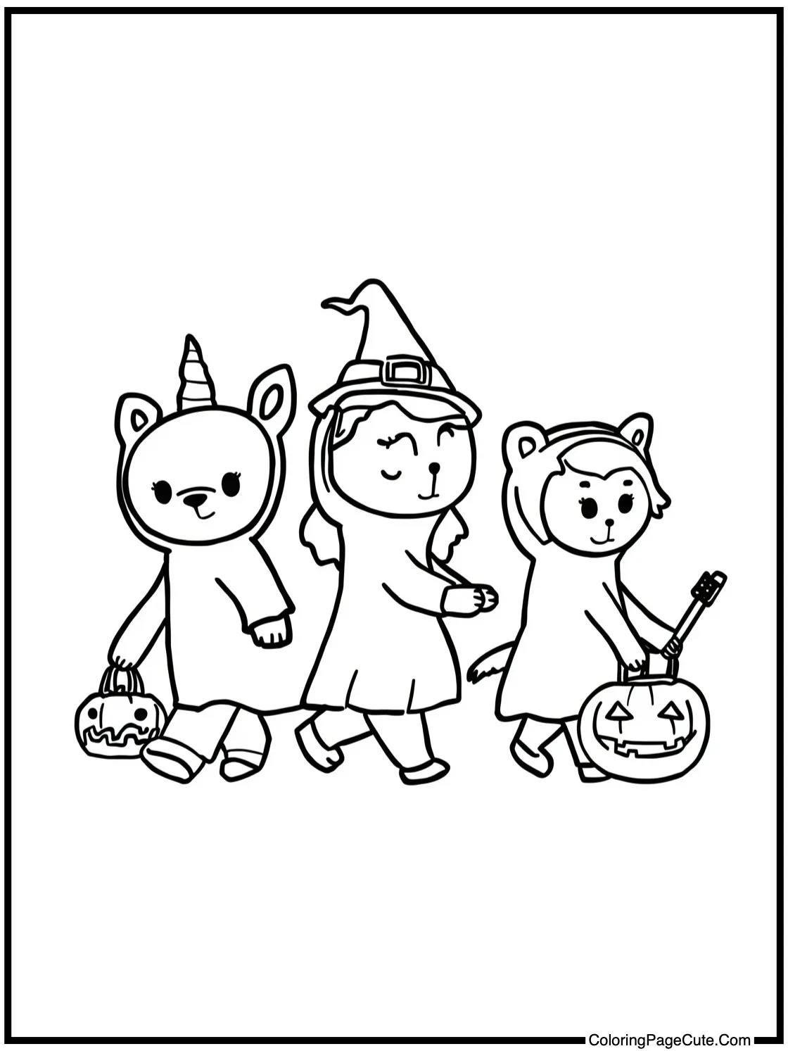 costumed animals parade