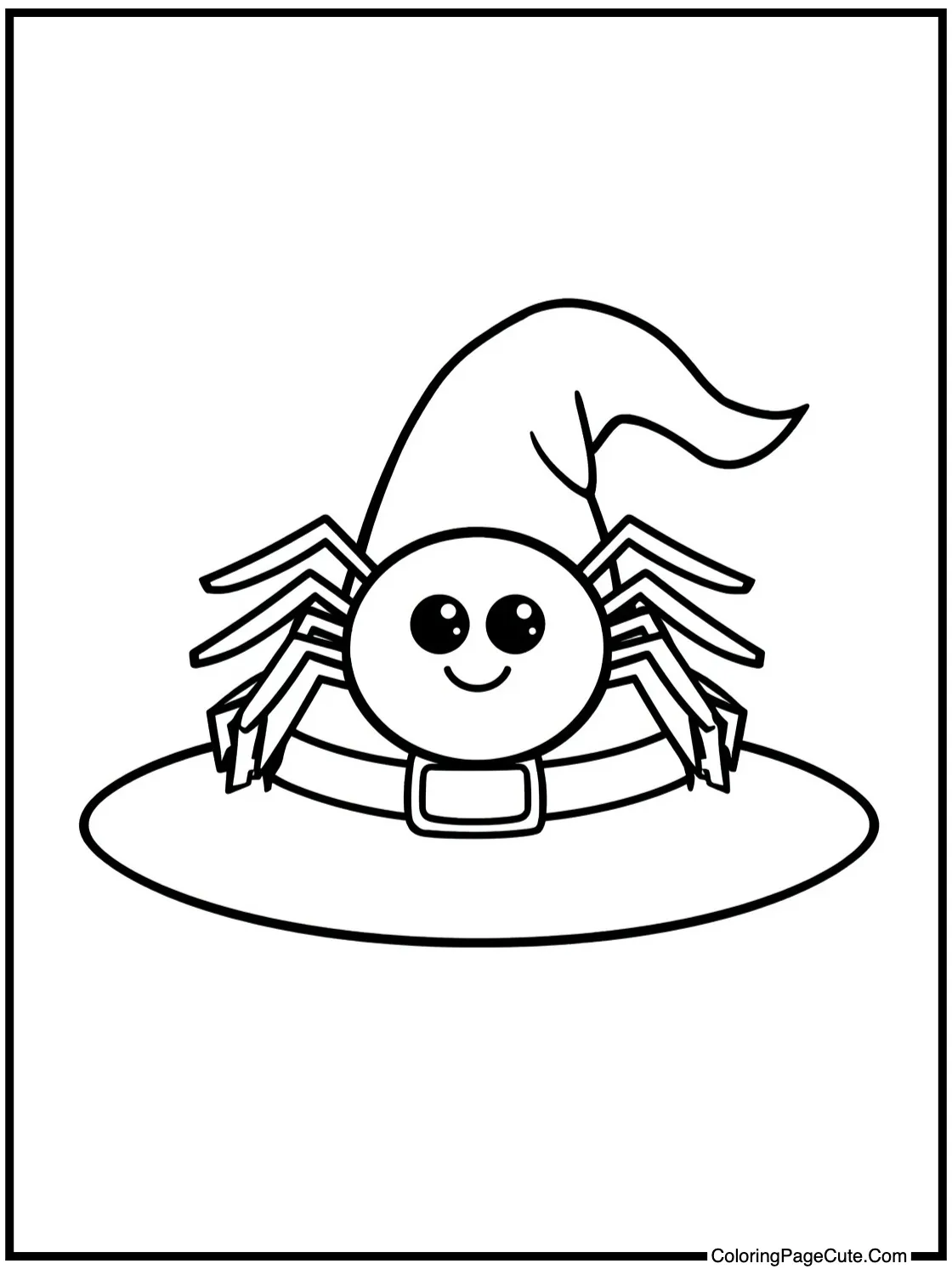 spider on hat