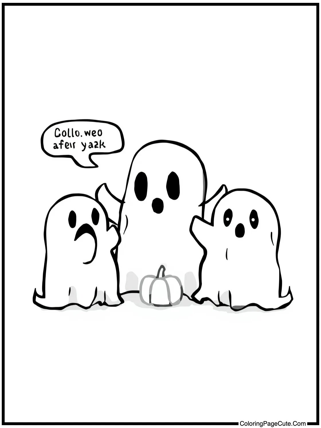 ghosts telling jokes