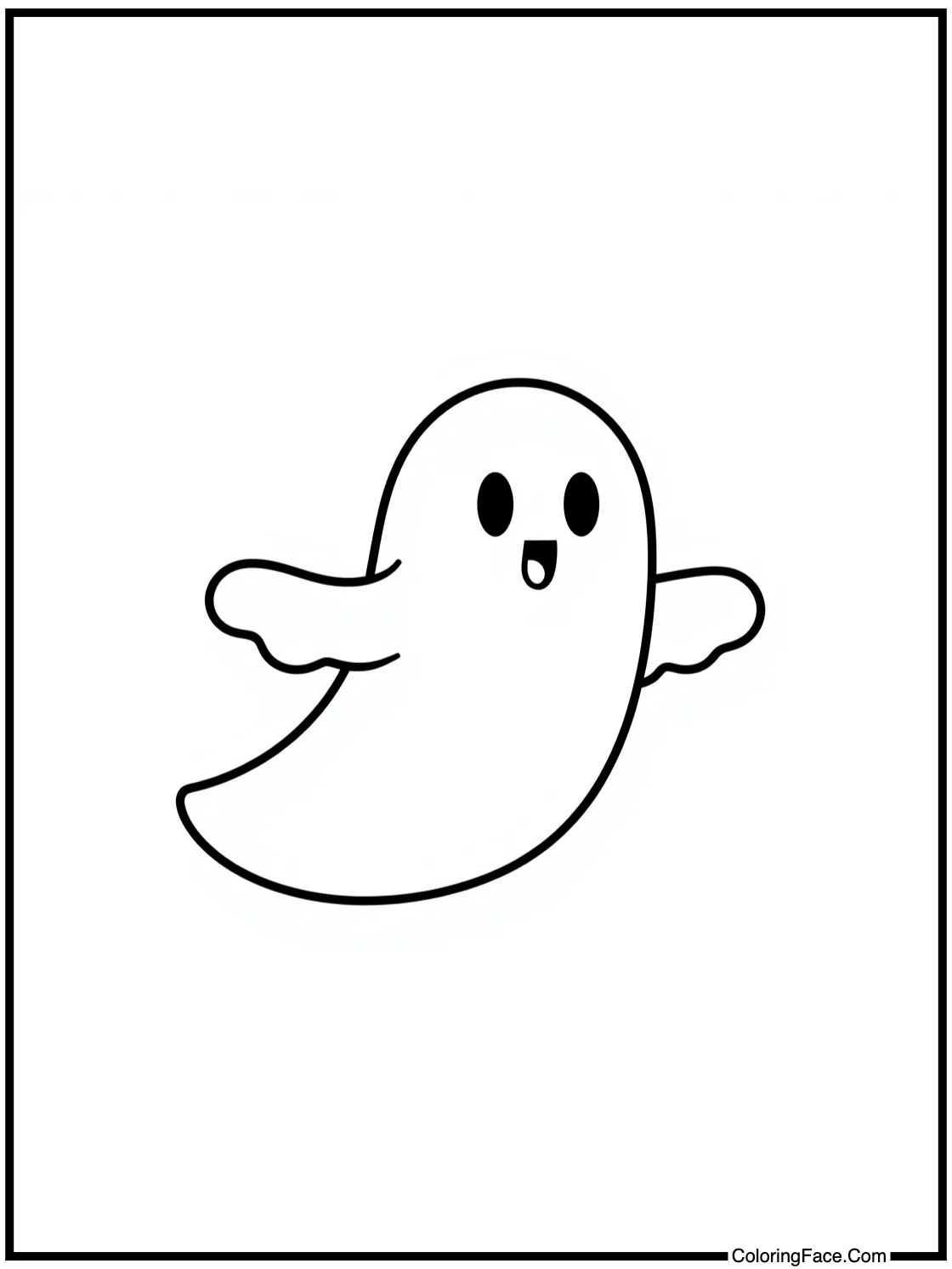 friendly ghost flying