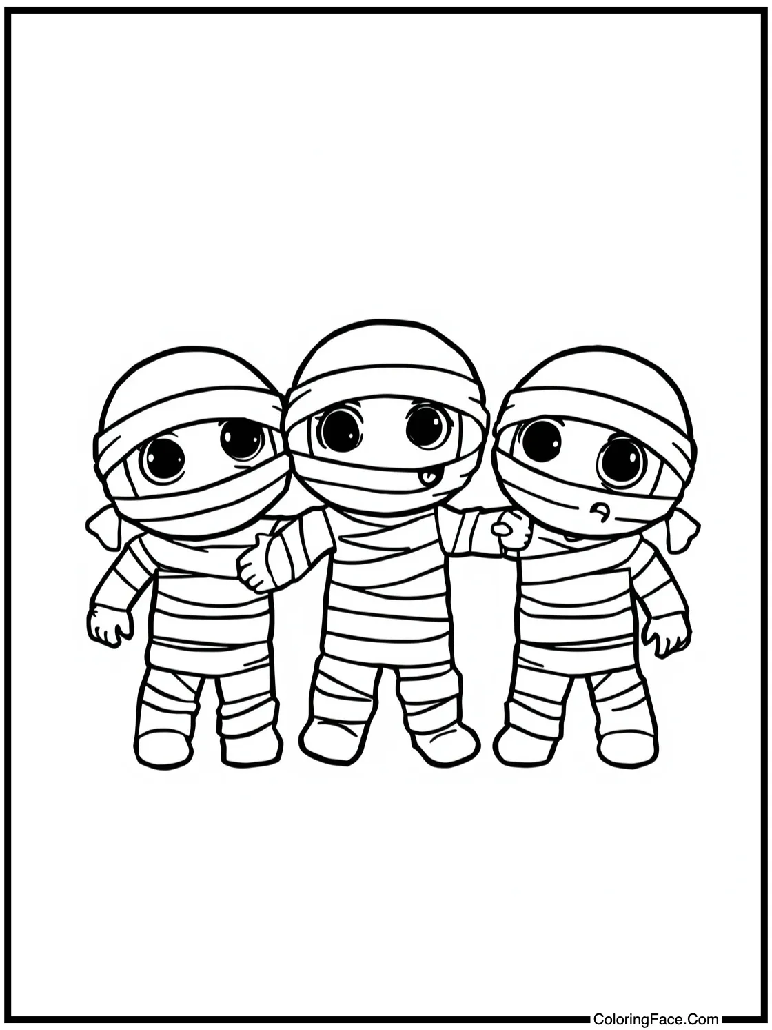 playful little mummies