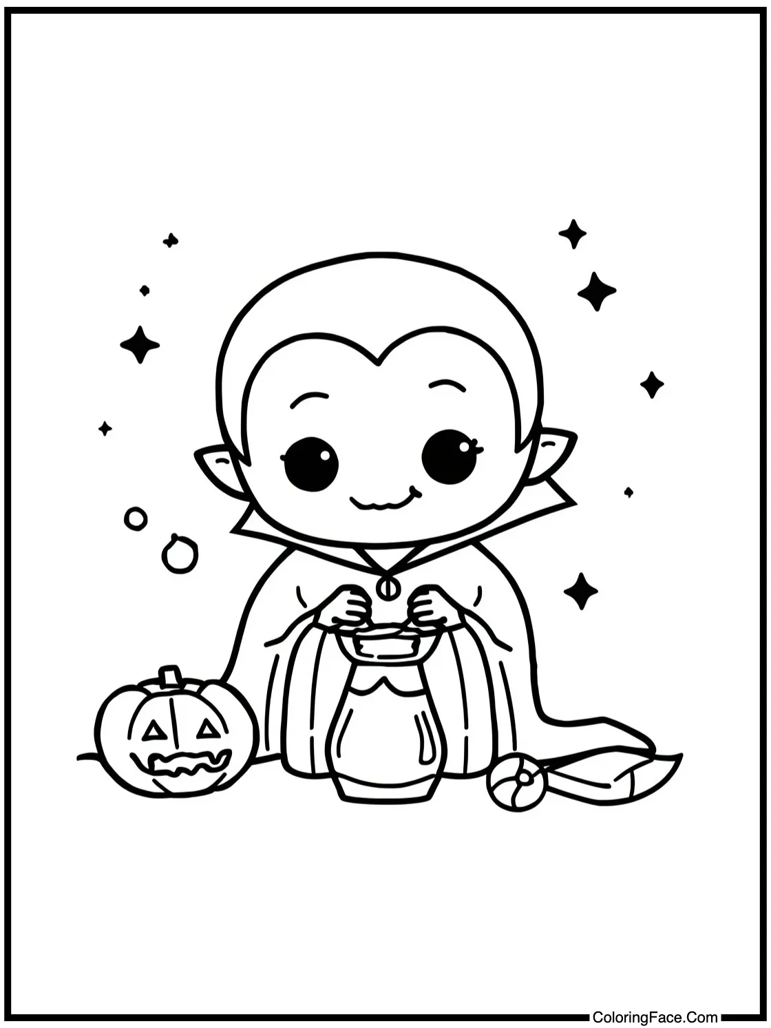 vampire sharing snacks