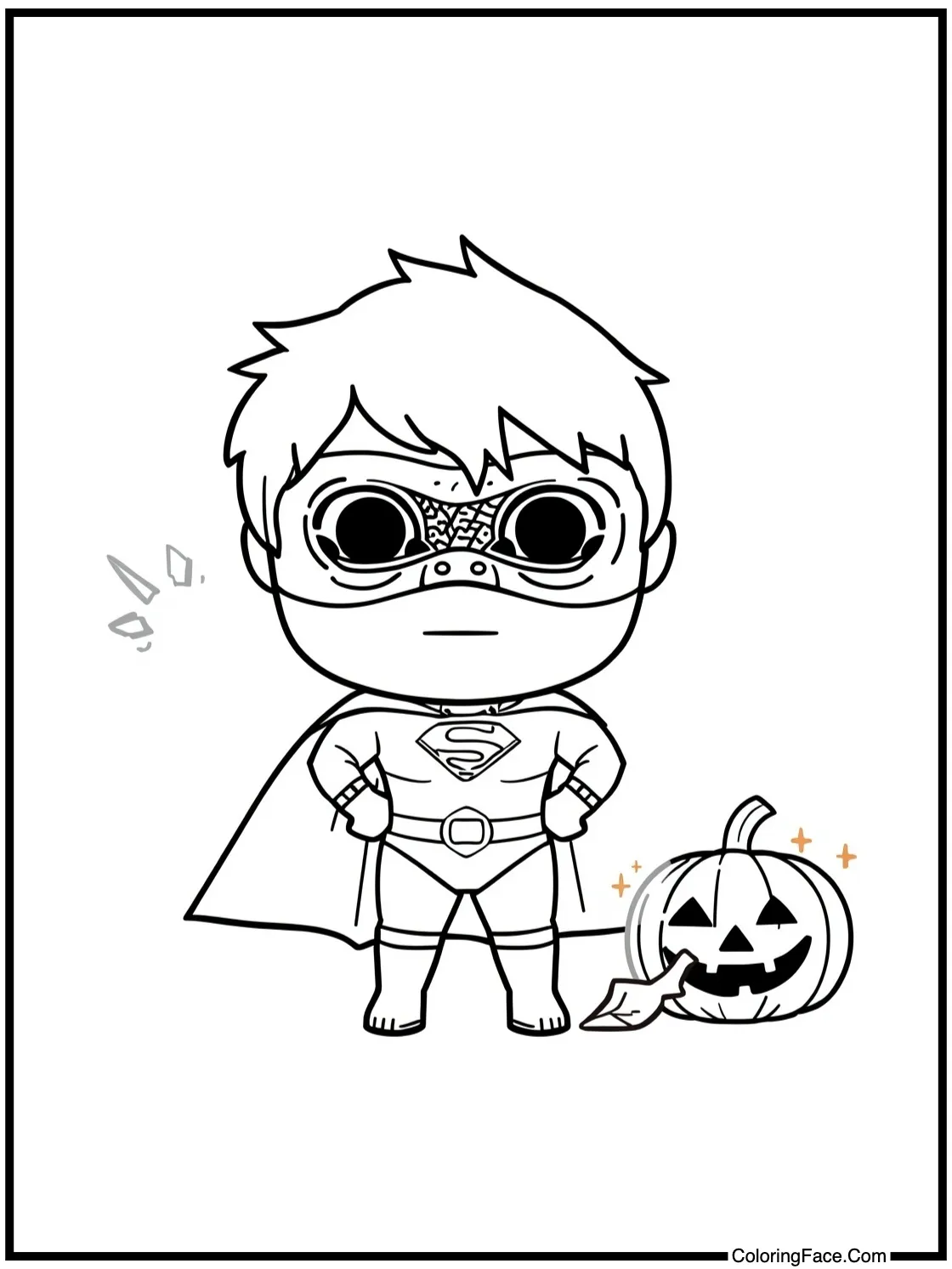 superhero helping friends