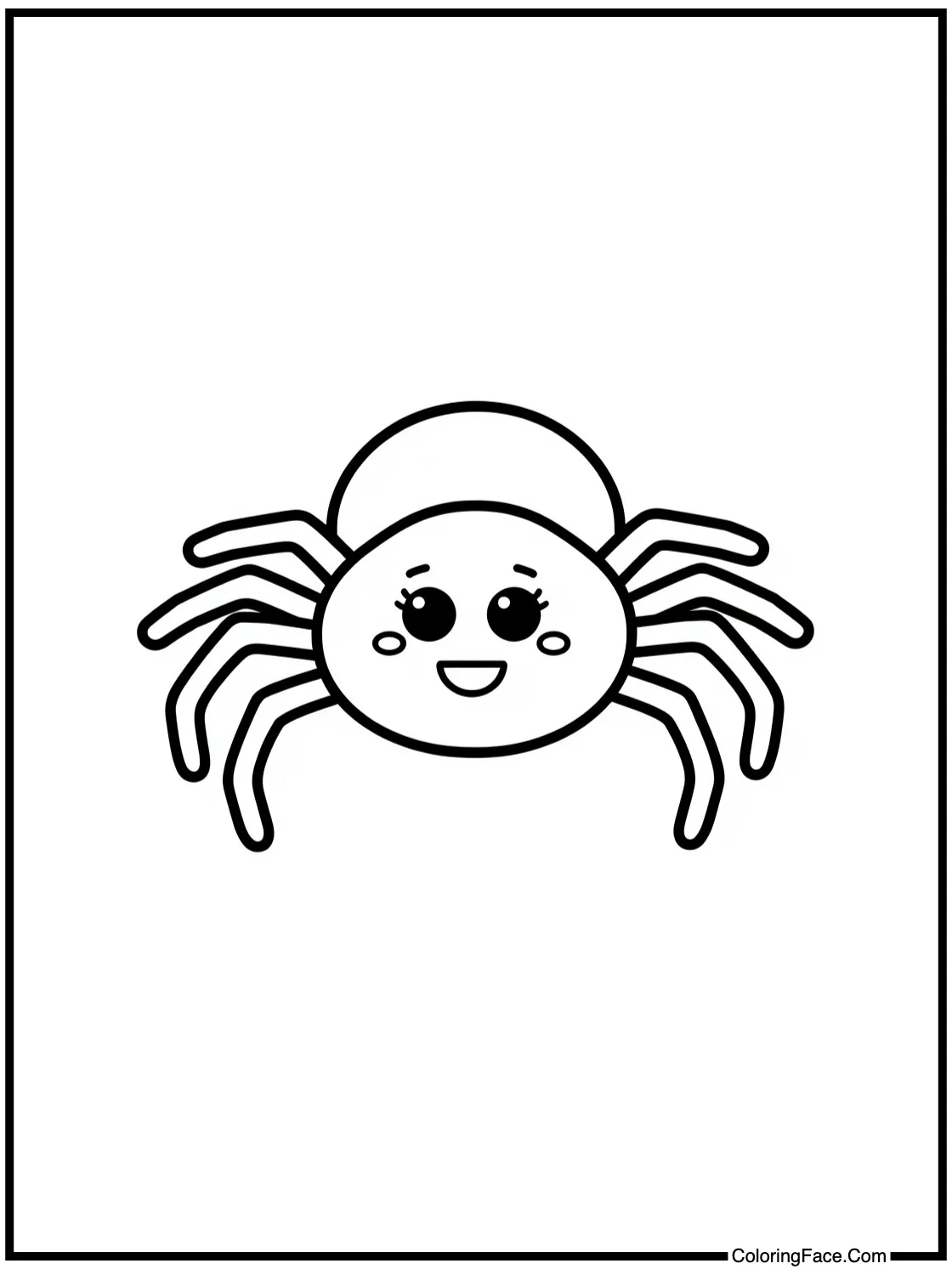 happy little spider