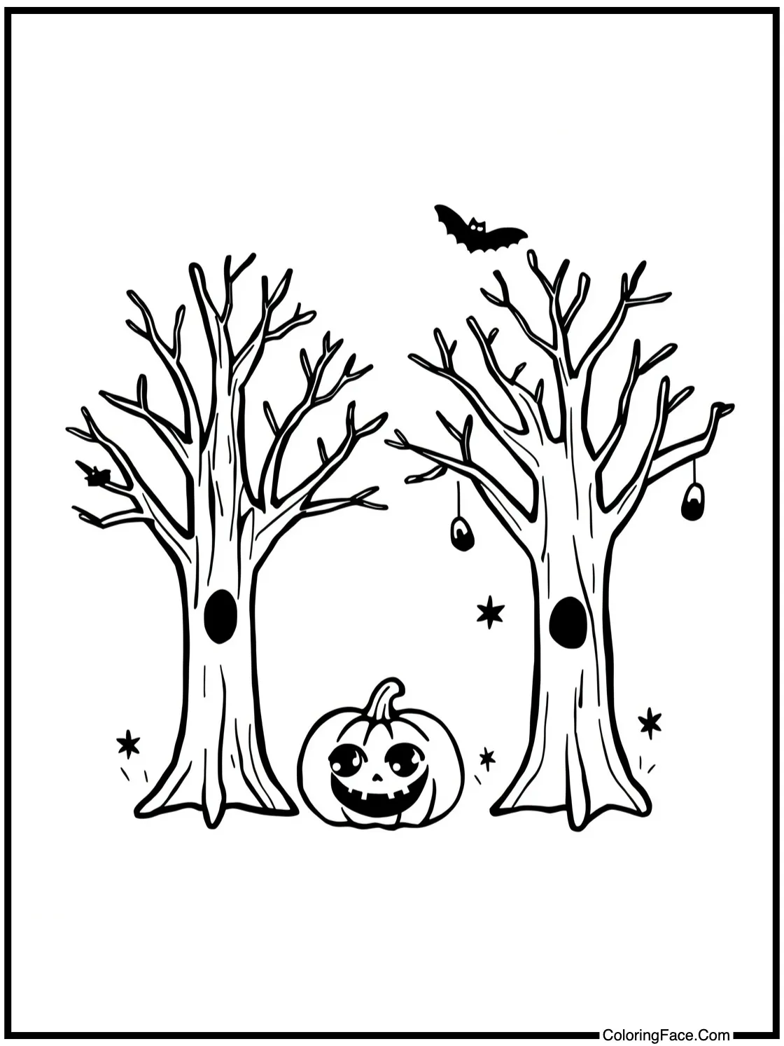 talking spooky trees