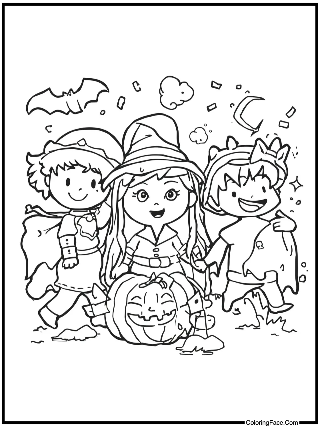 delightful Halloween parade