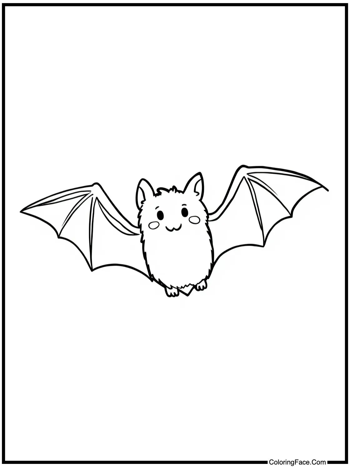 festive bat flying