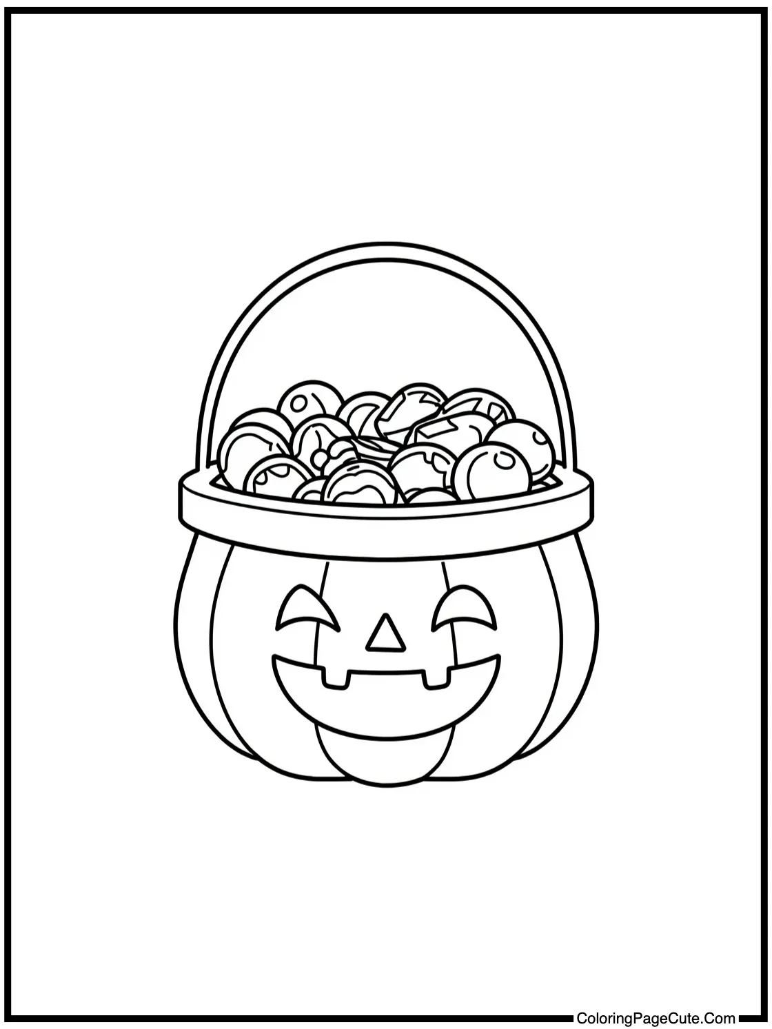 happy candy bucket