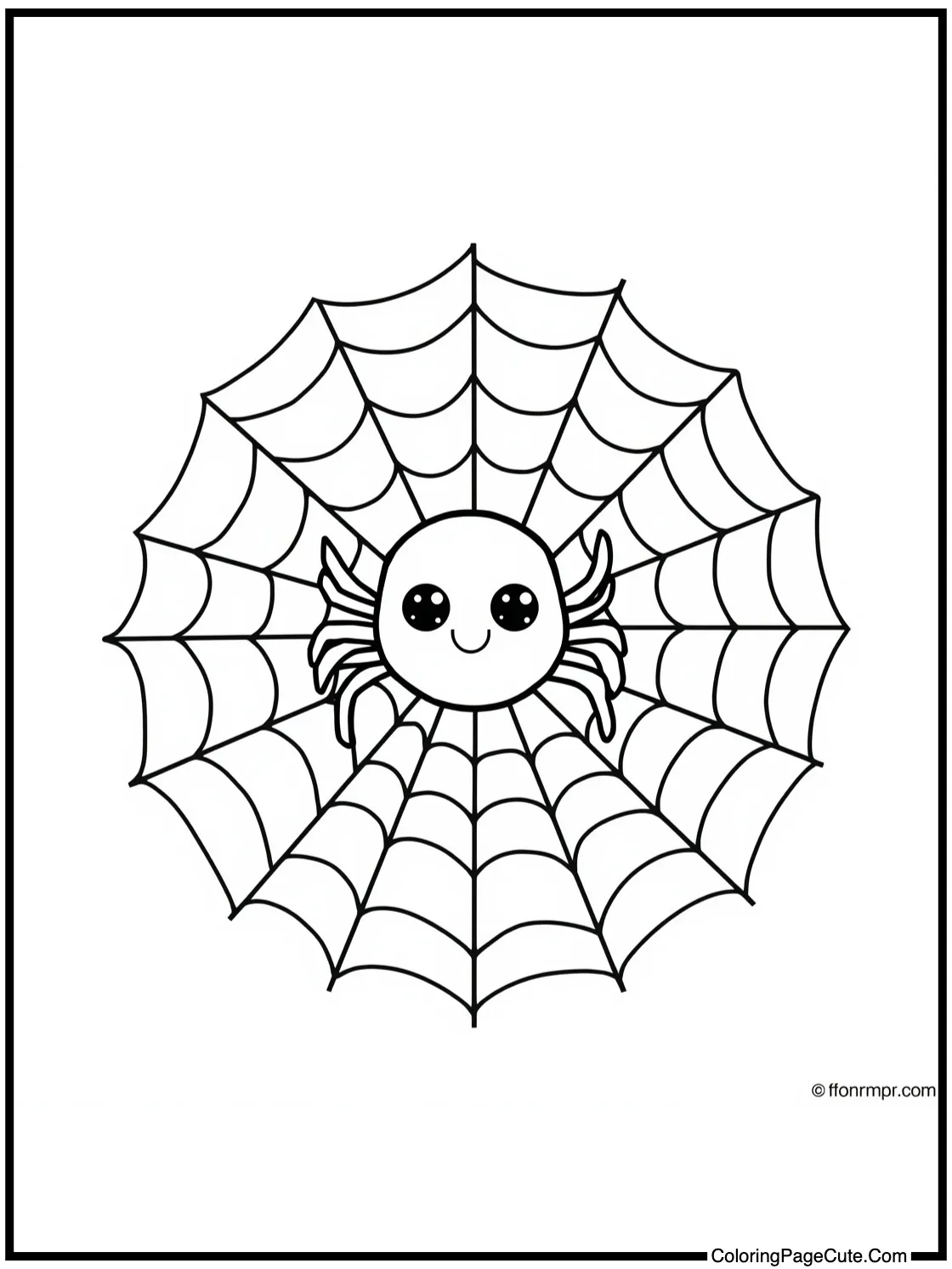 cute spider web