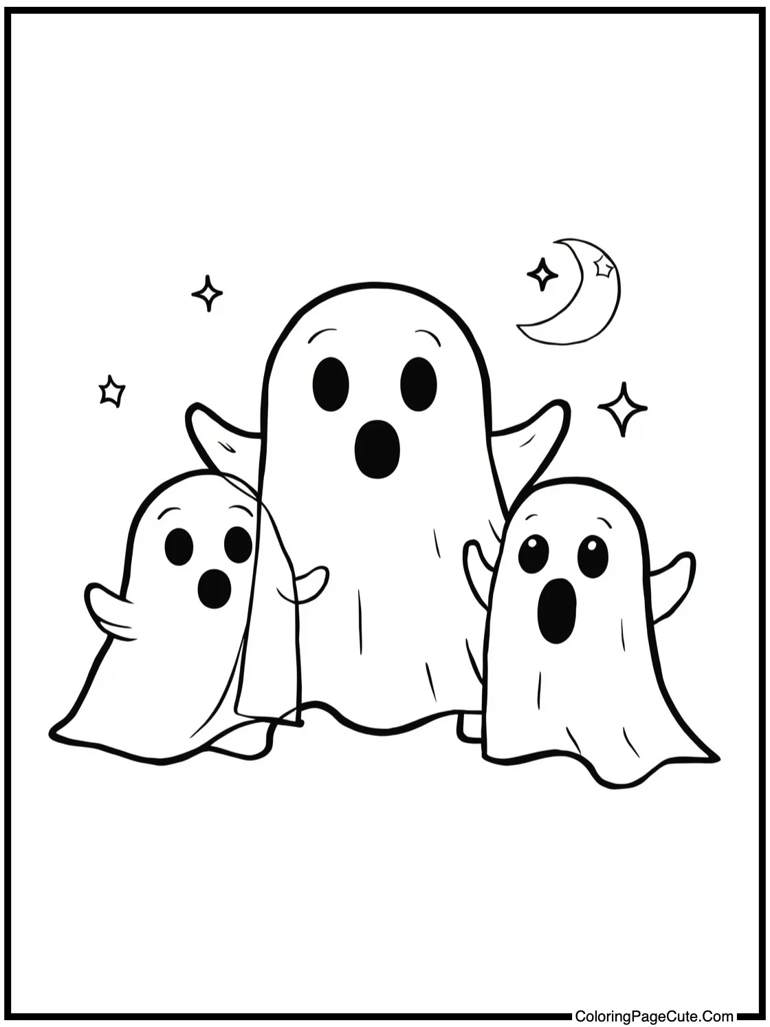 silly ghost friends