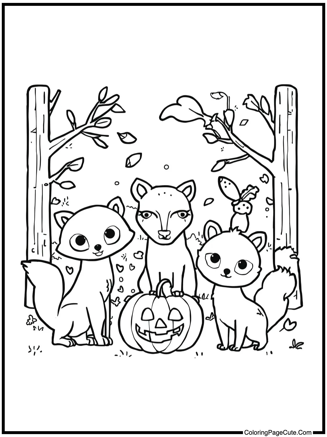 friendly forest animals