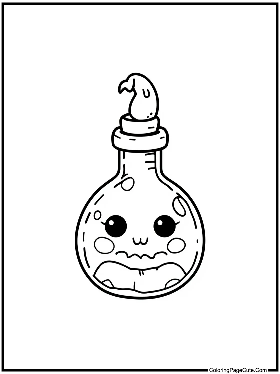 cute potion bottle