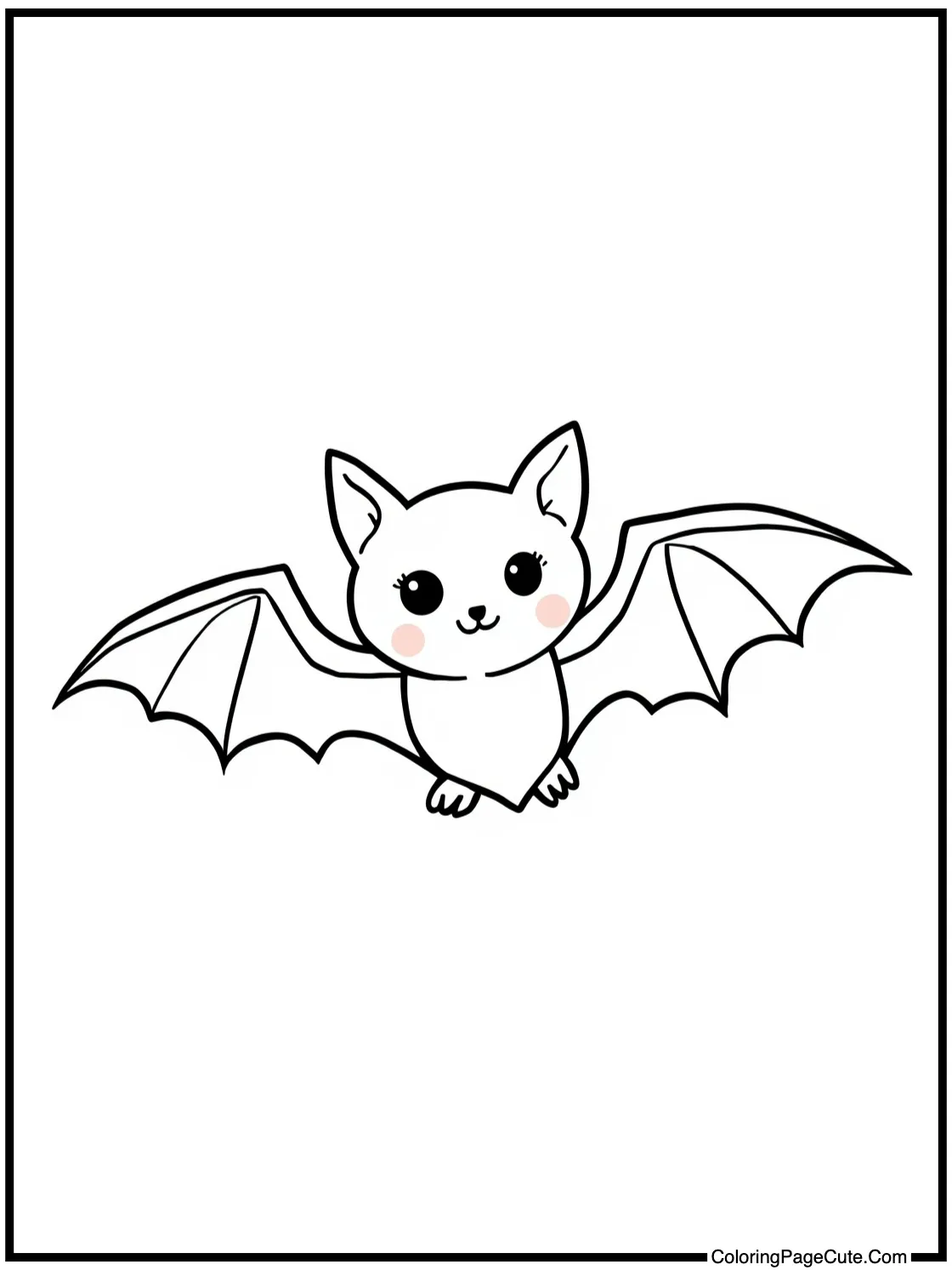 little bat flying