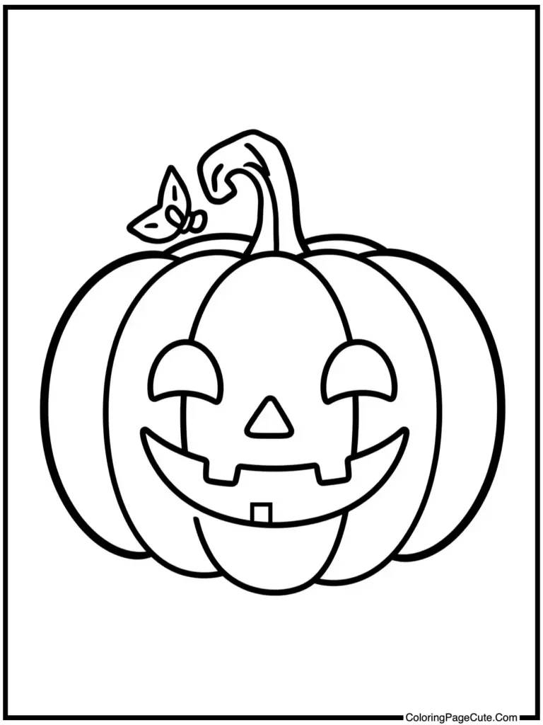 Cute Halloween coloring pages