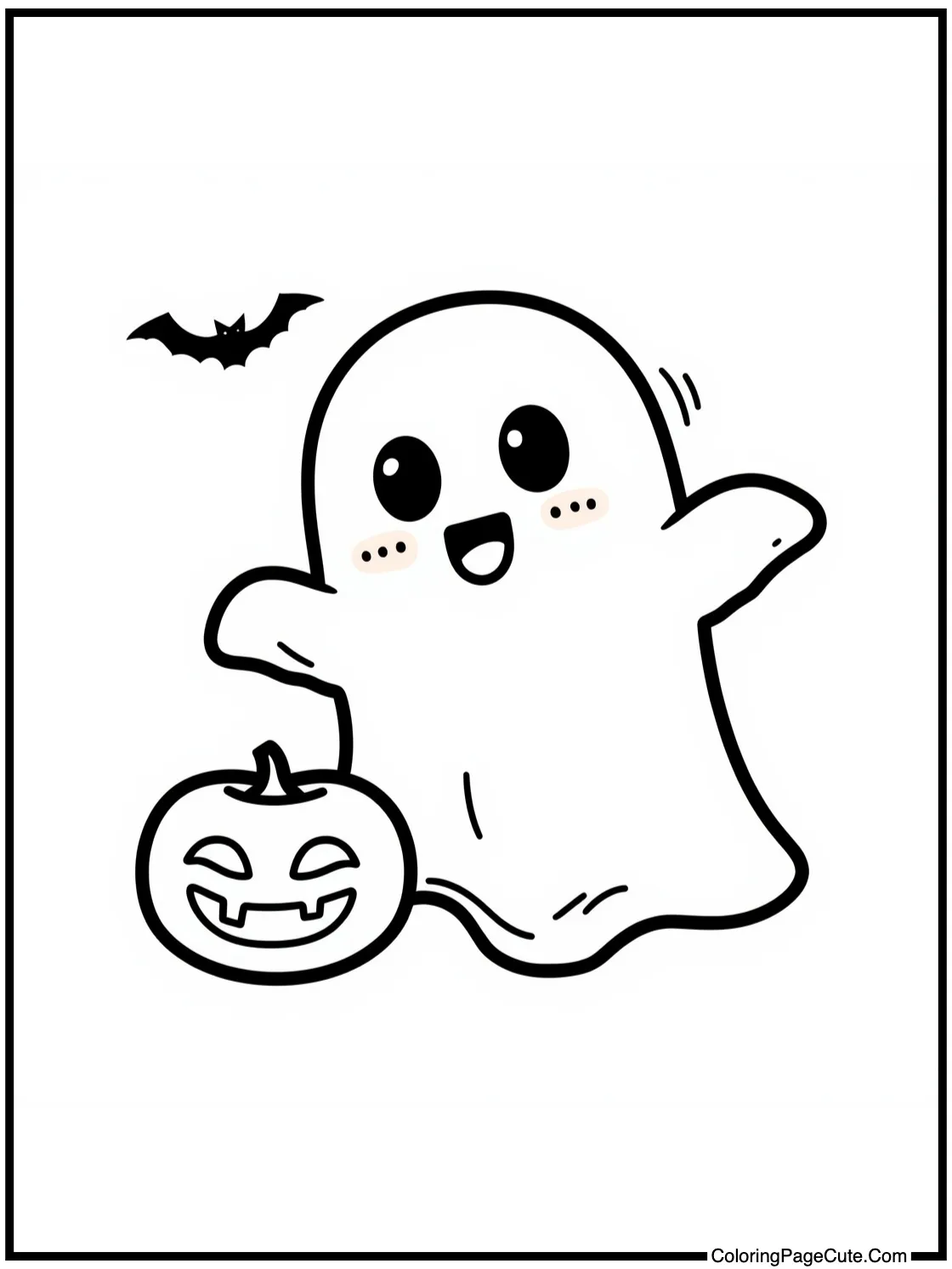 little ghost playing