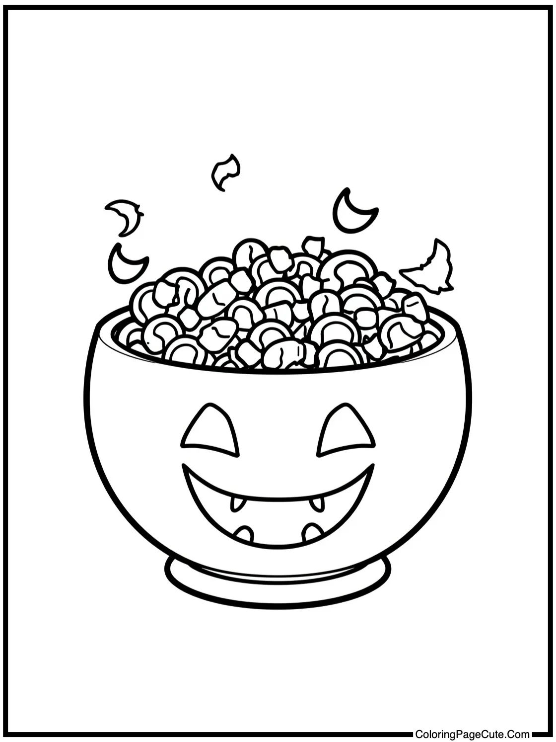 happy candy bowl