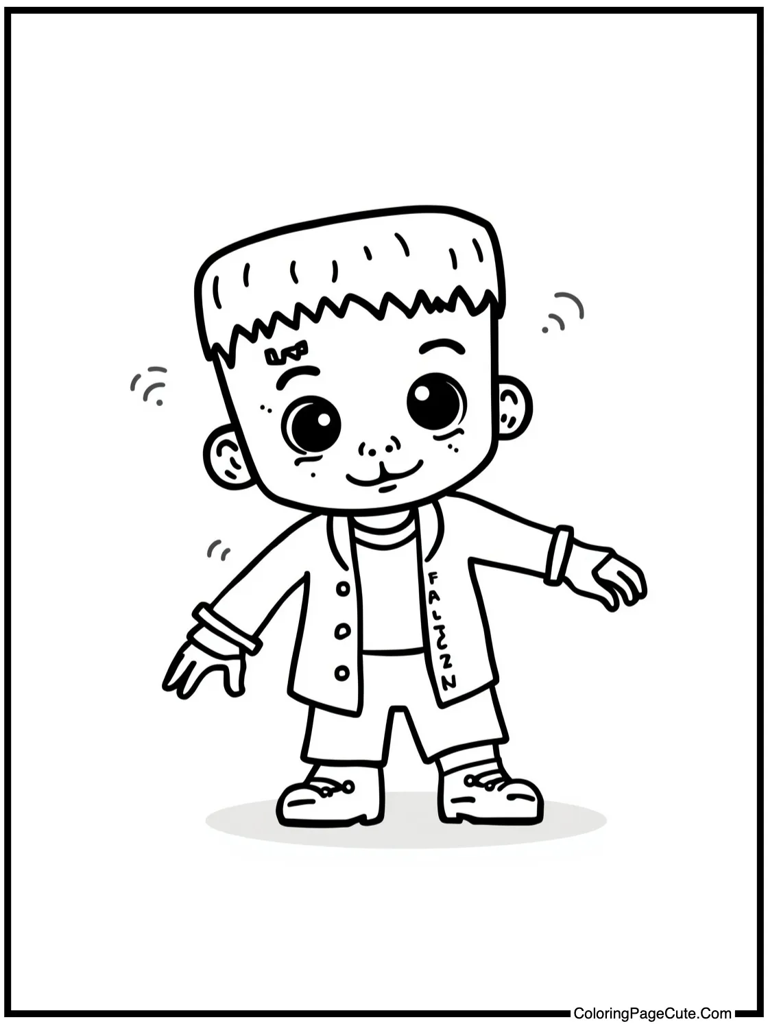 silly Frankenstein dancing