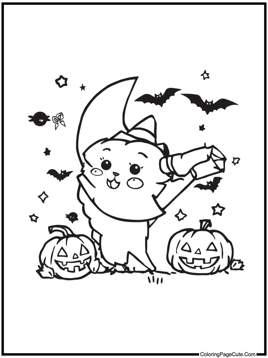 cheerful moon gazing