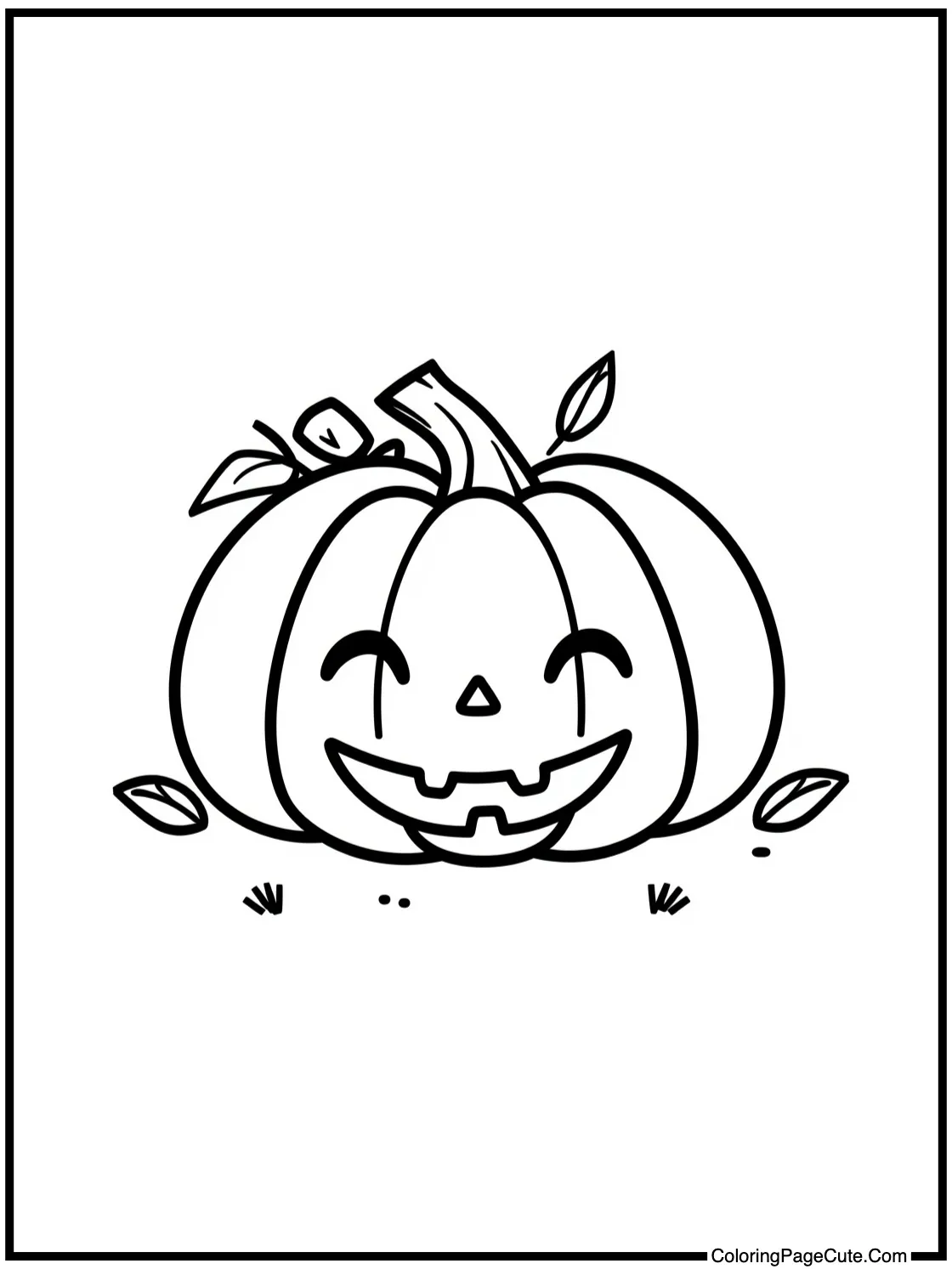 happy pumpkin picking