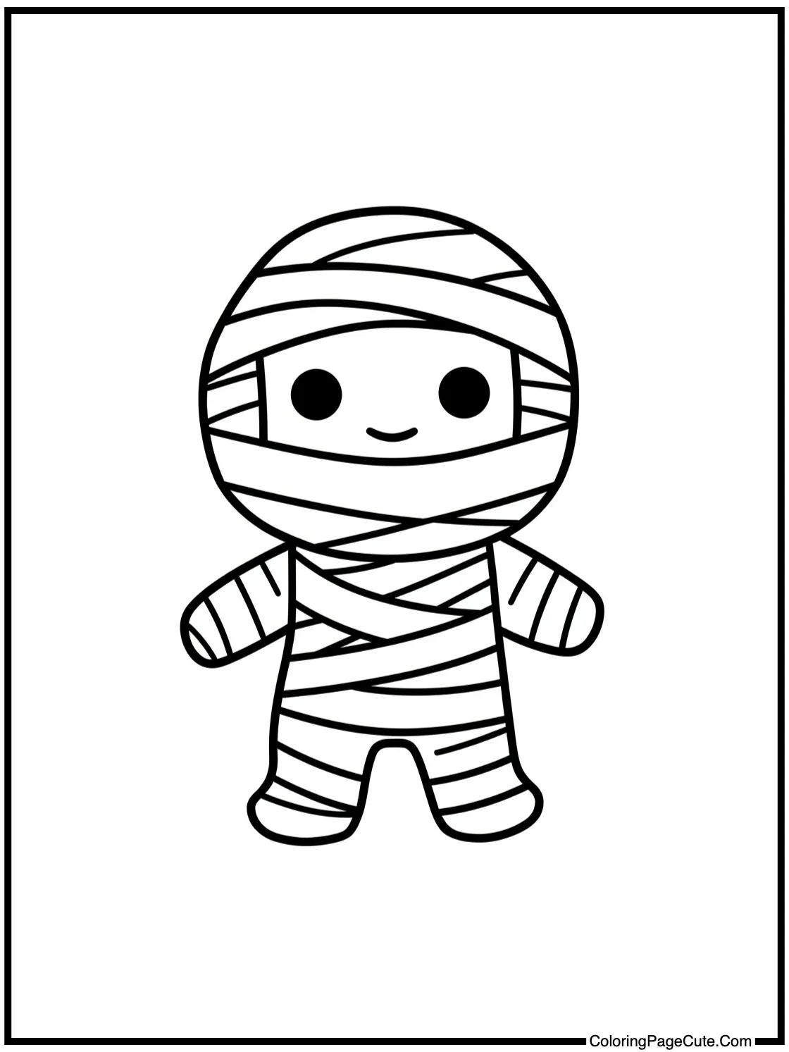 little mummy smiling