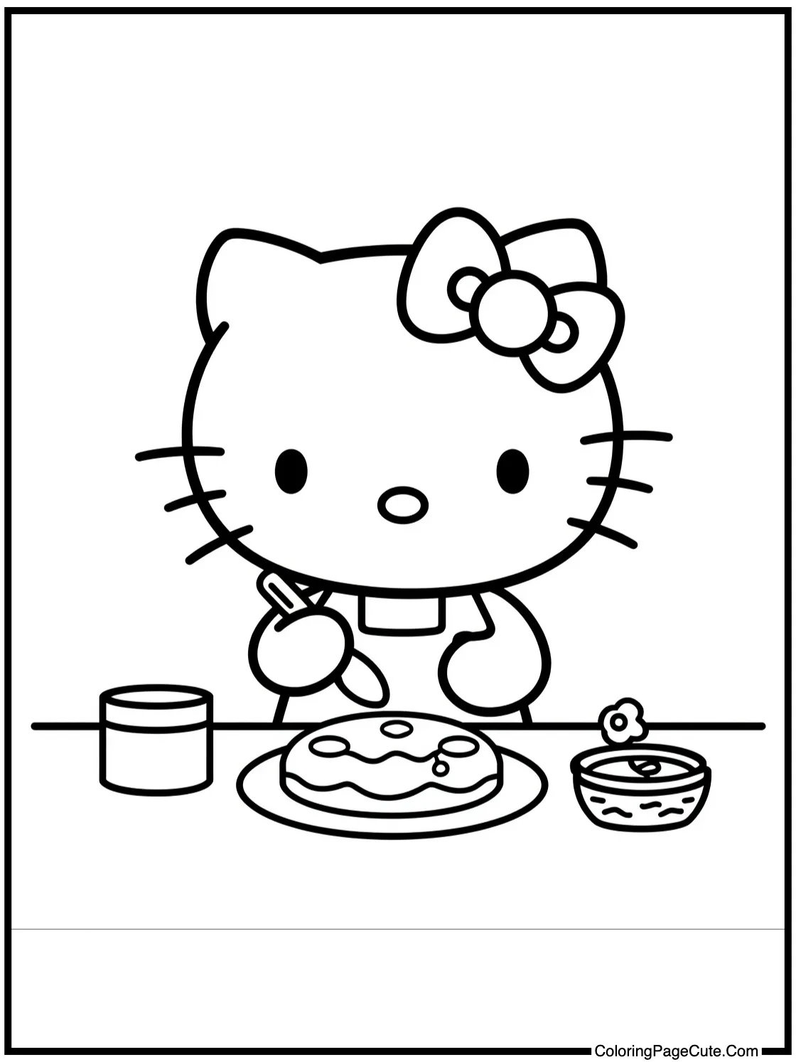 baking delicious cookies