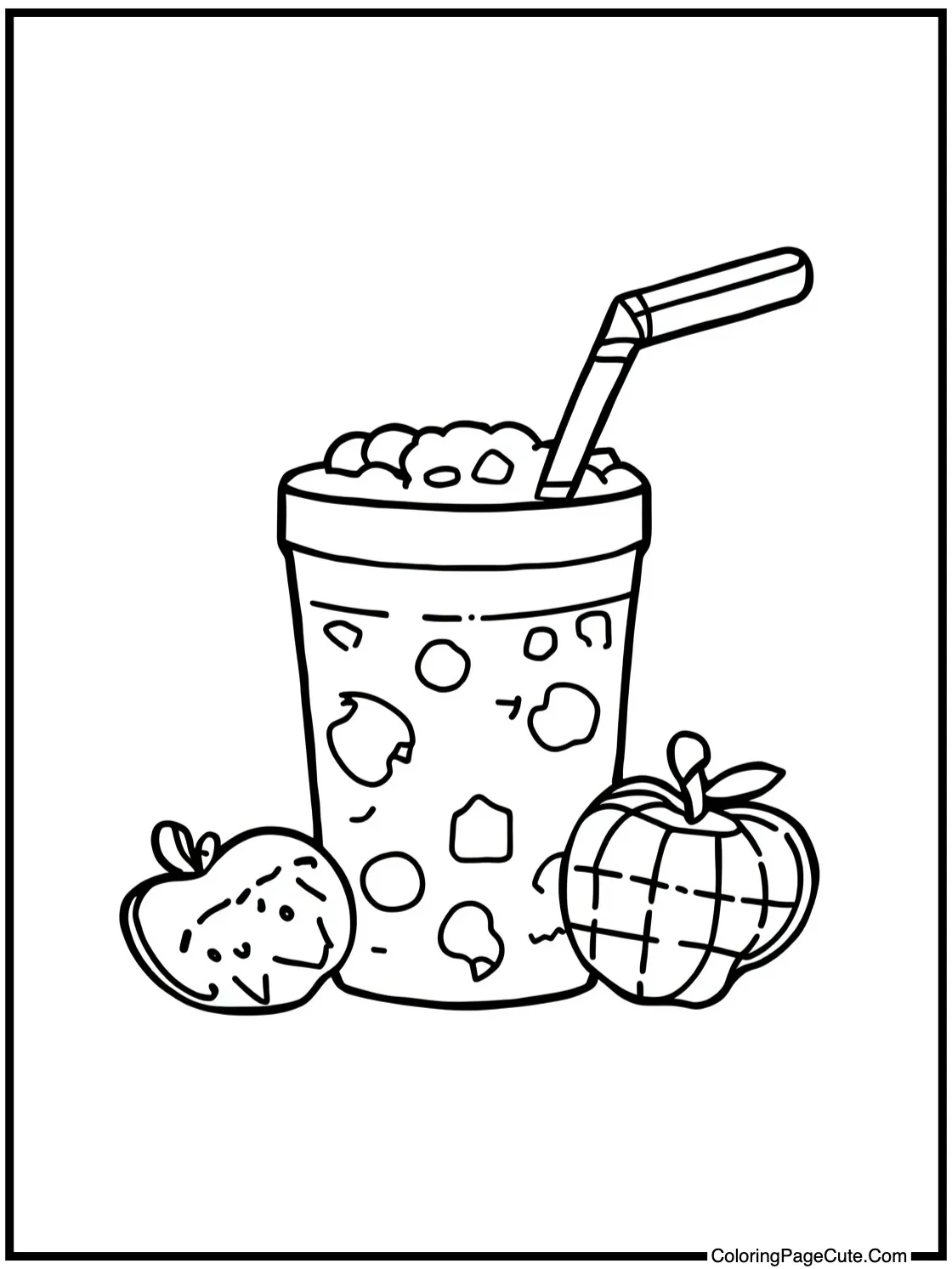 making a fruit smoothie