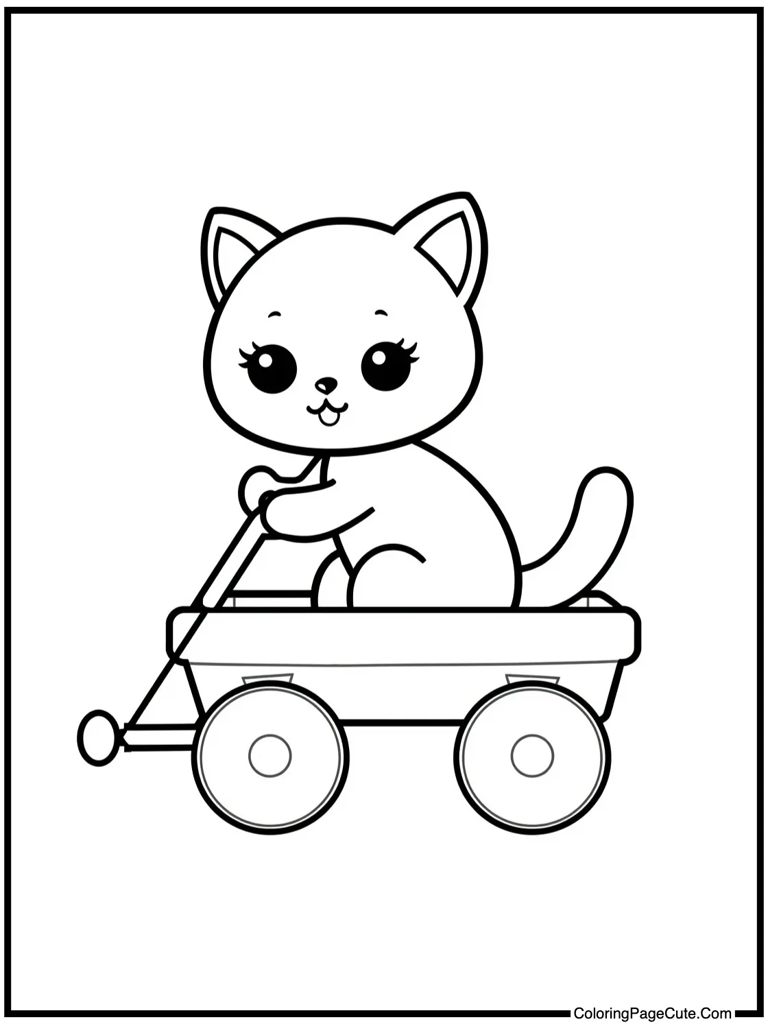 riding a wagon