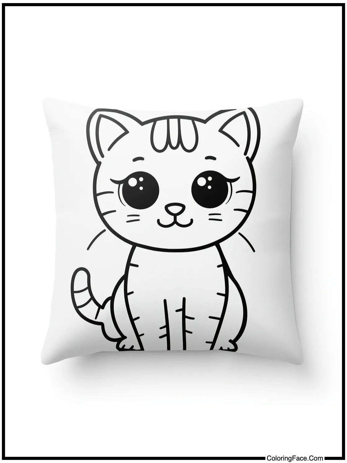 on a pillow