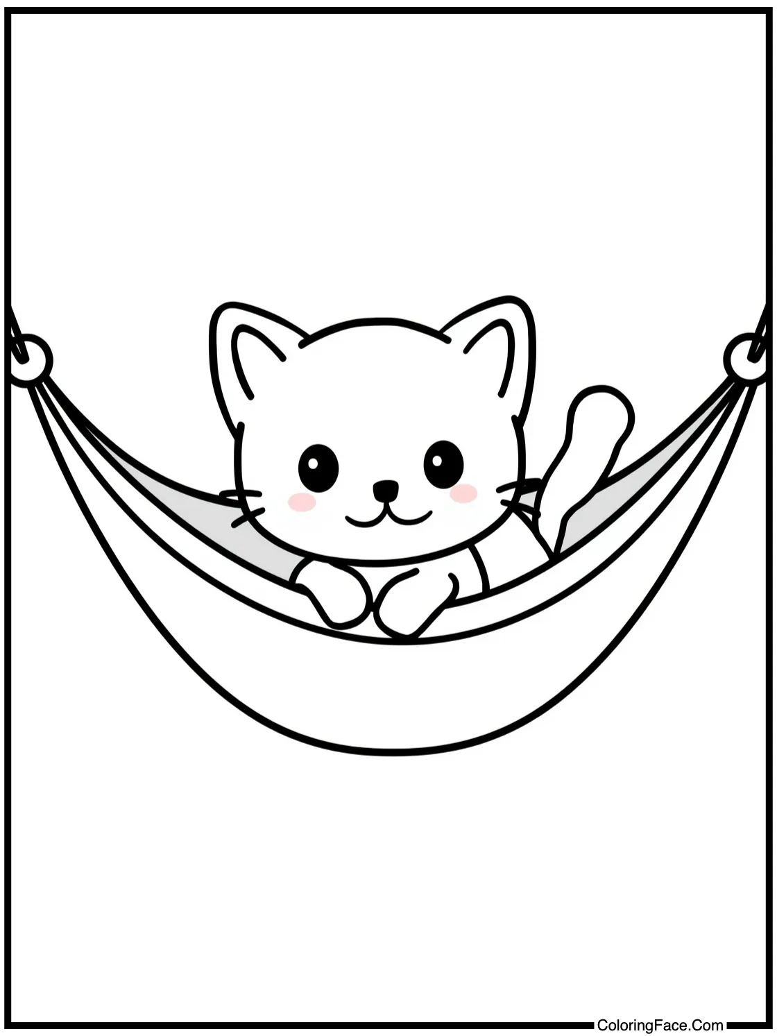 in a hammock
