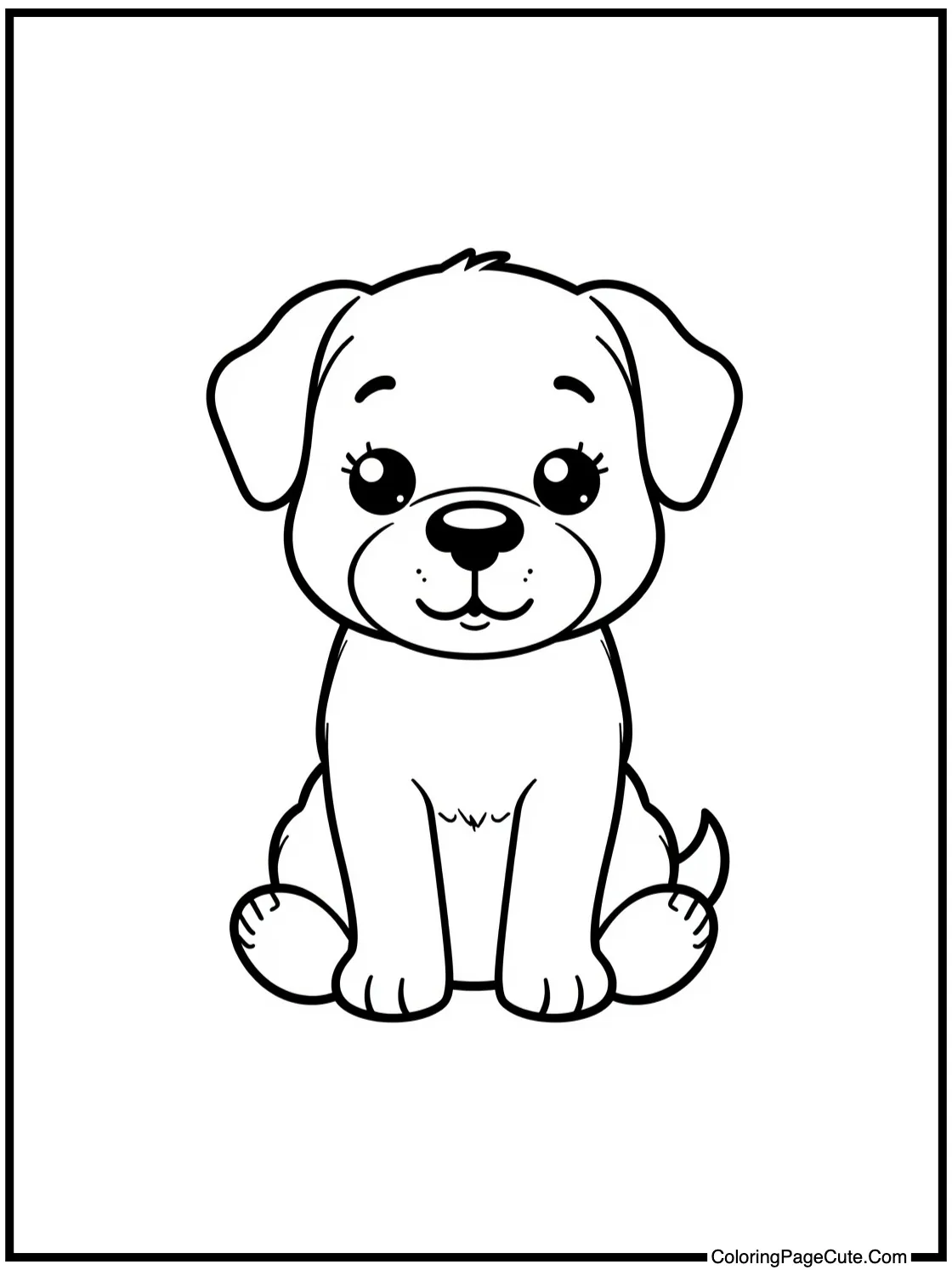 sitting very patiently