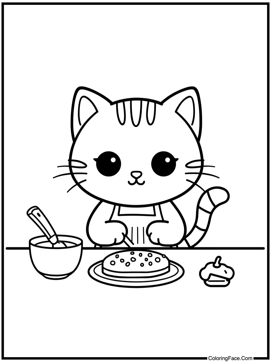 baking yummy cookies