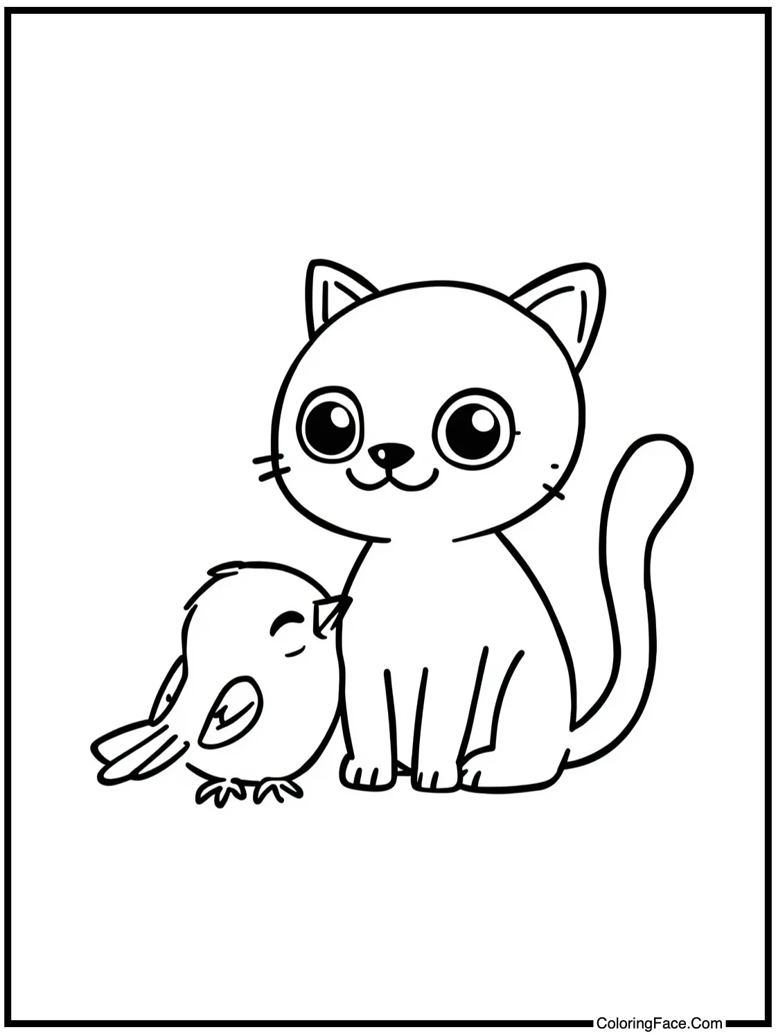 watching a little bird