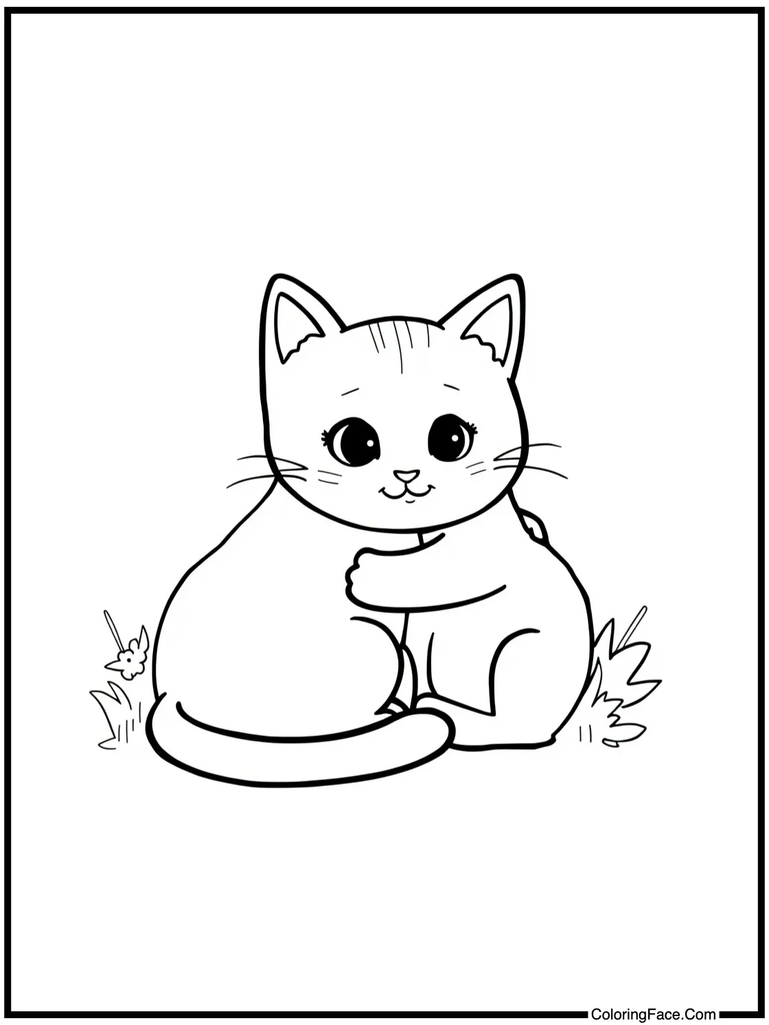 cuddling with a friend