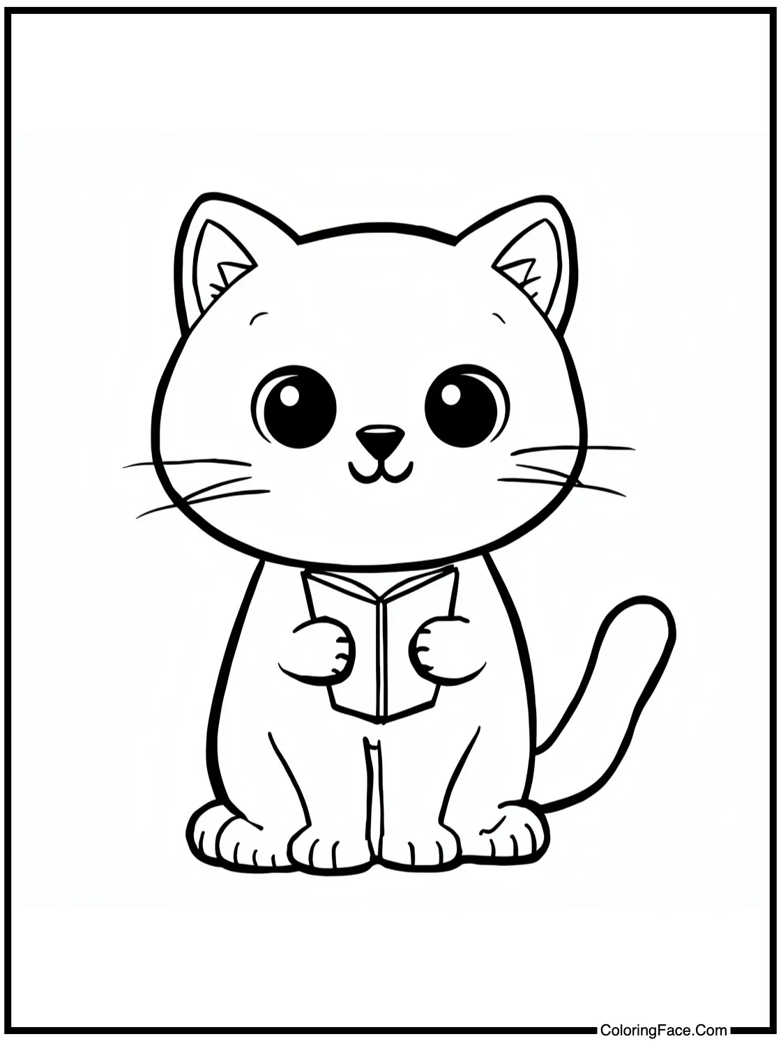 reading a comic book