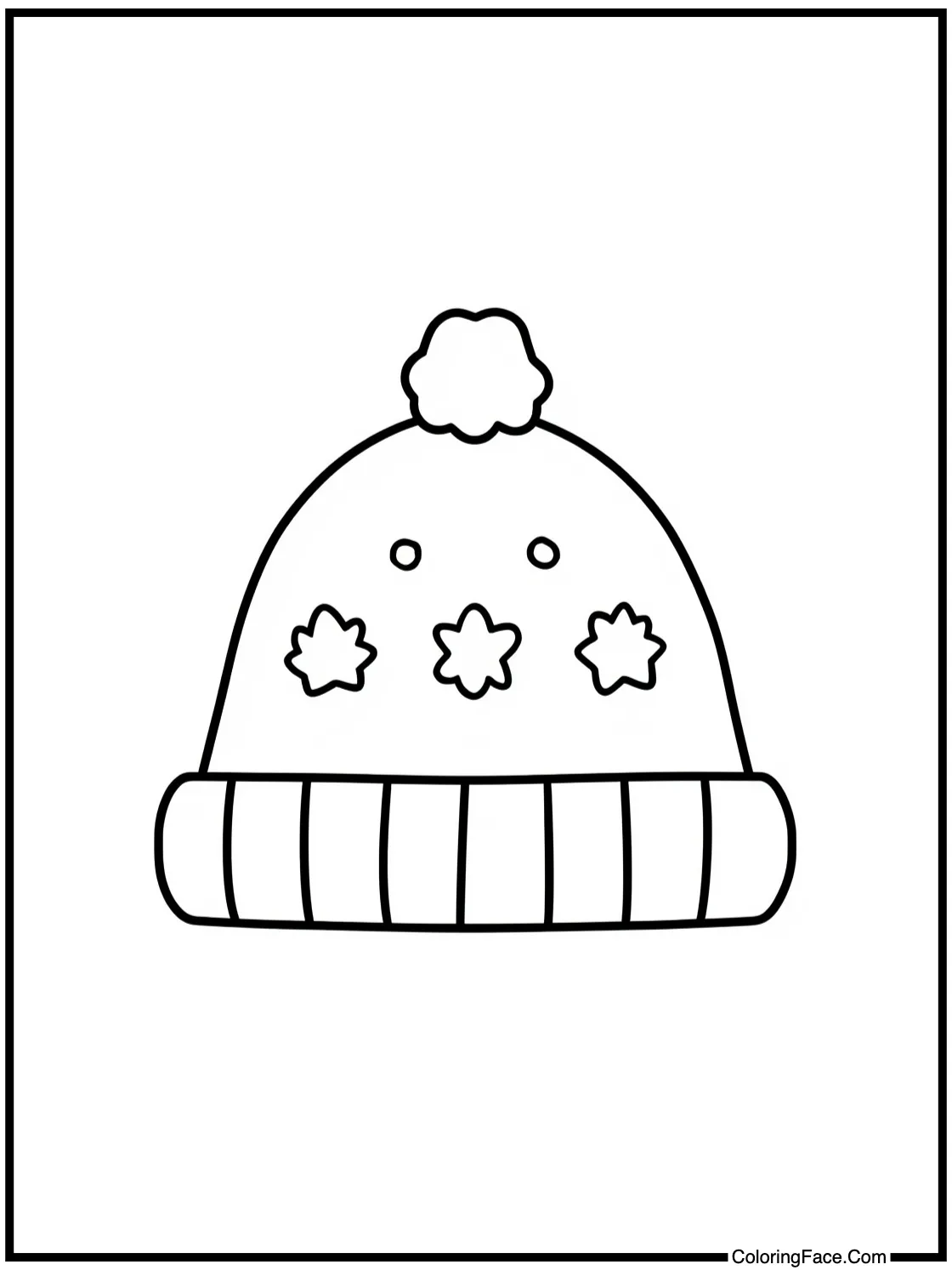 of a winter hat
