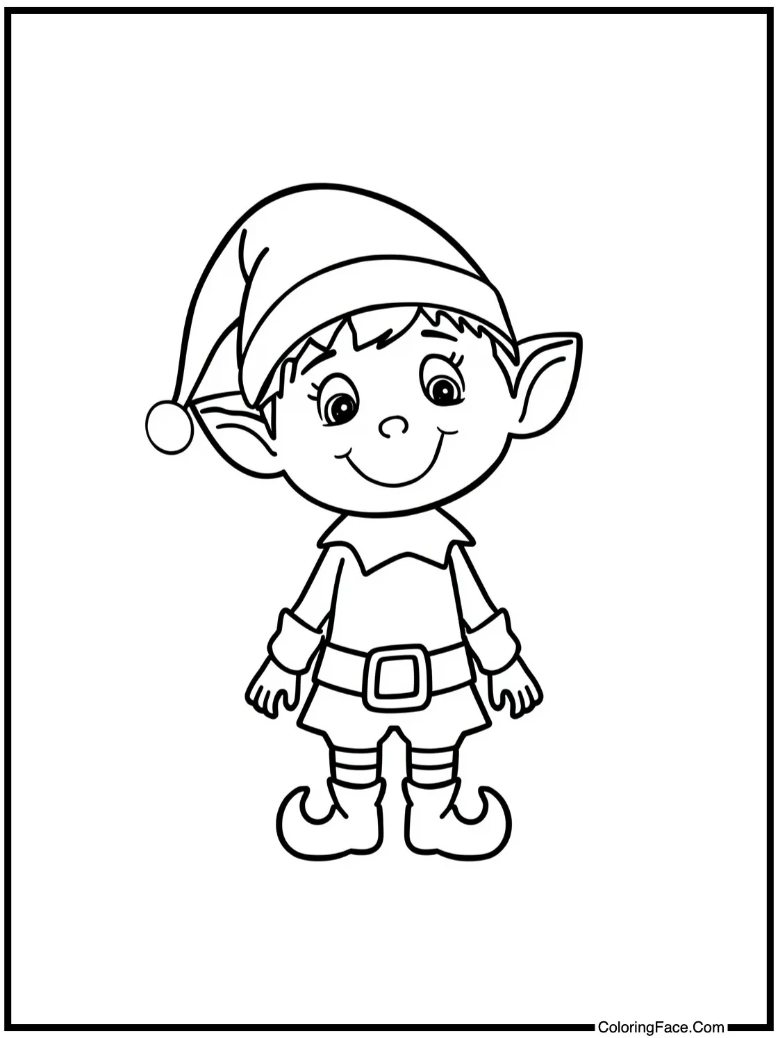 featuring a happy elf