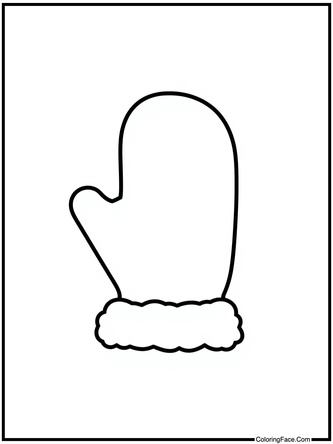 showing a warm glove