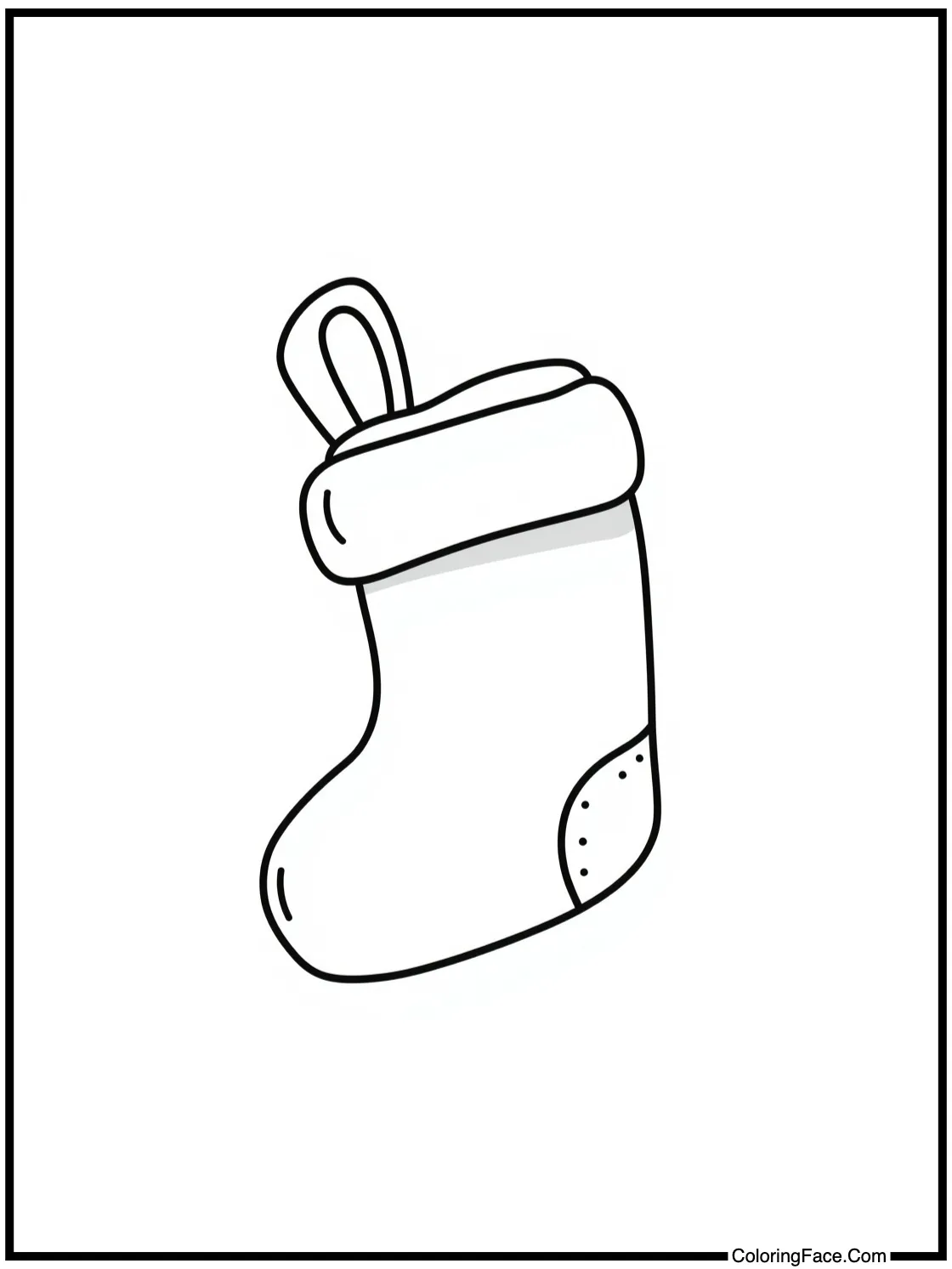 of a tiny stocking
