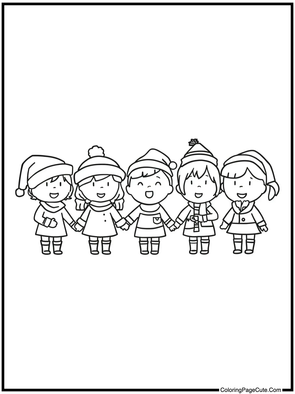 children singing