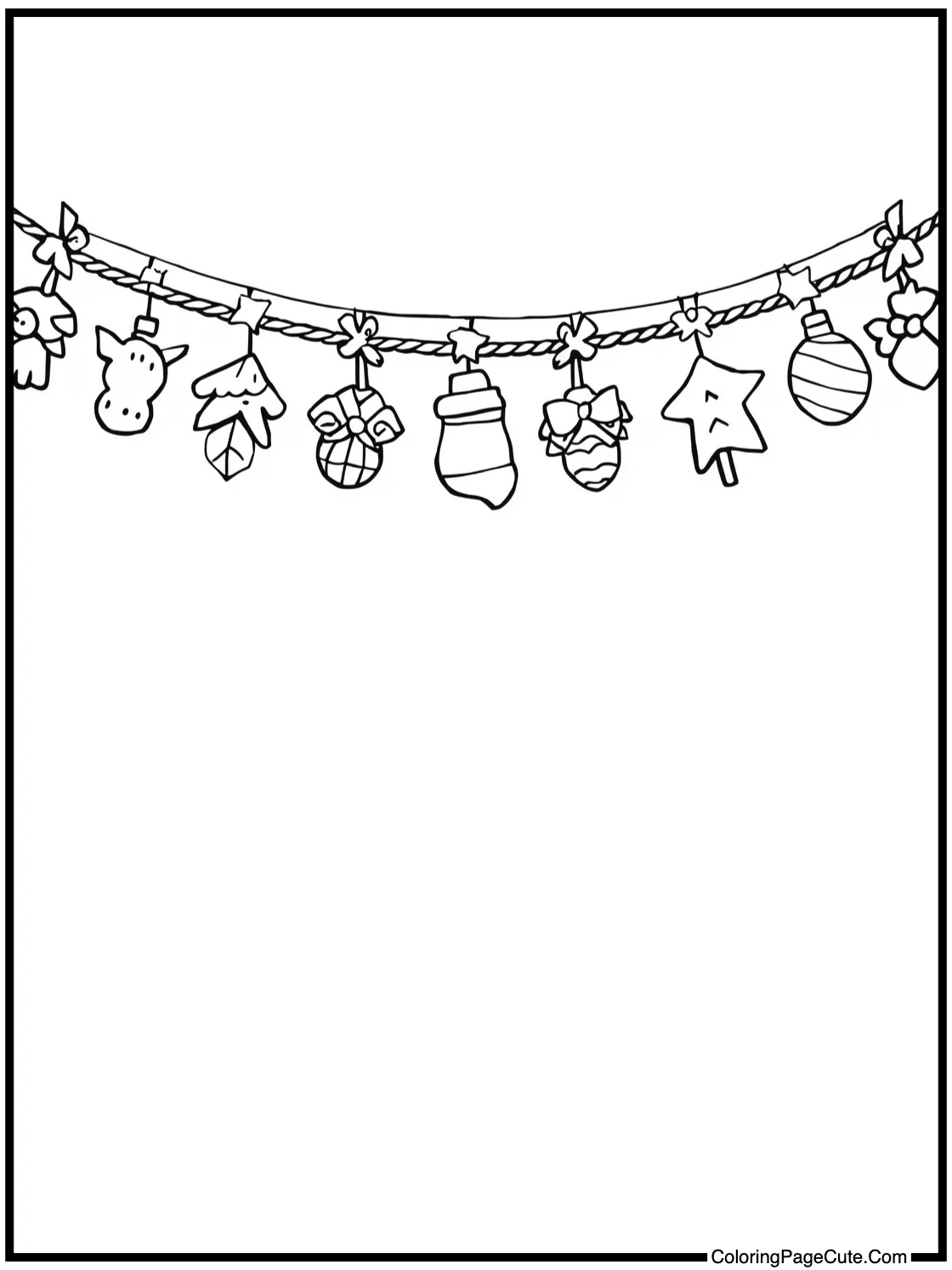 festive garland