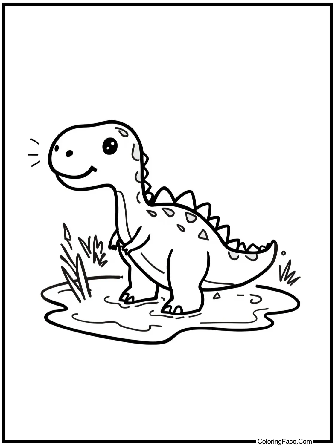 splashing in puddles