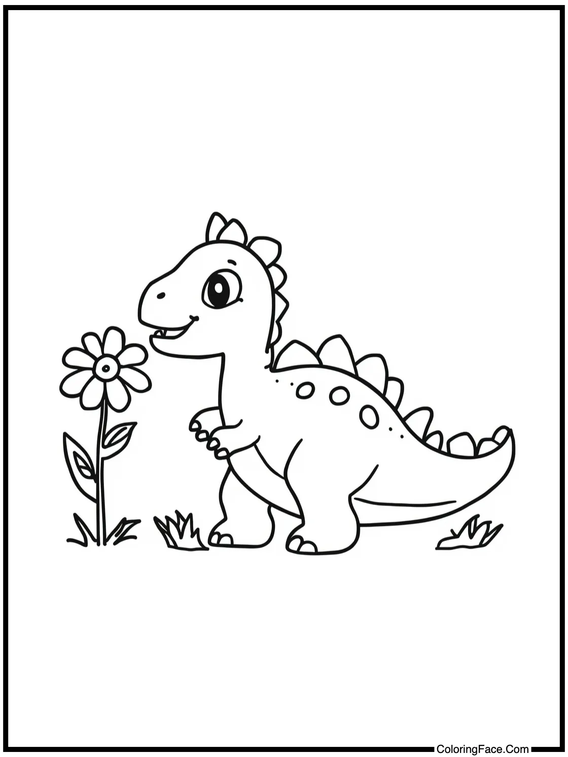 discovering a flower