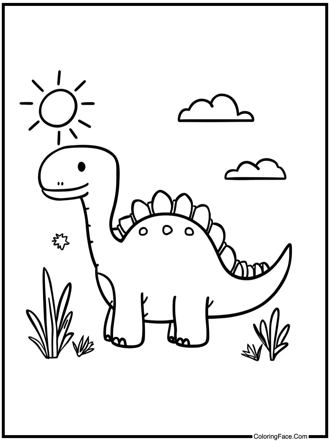 enjoying a sunny day