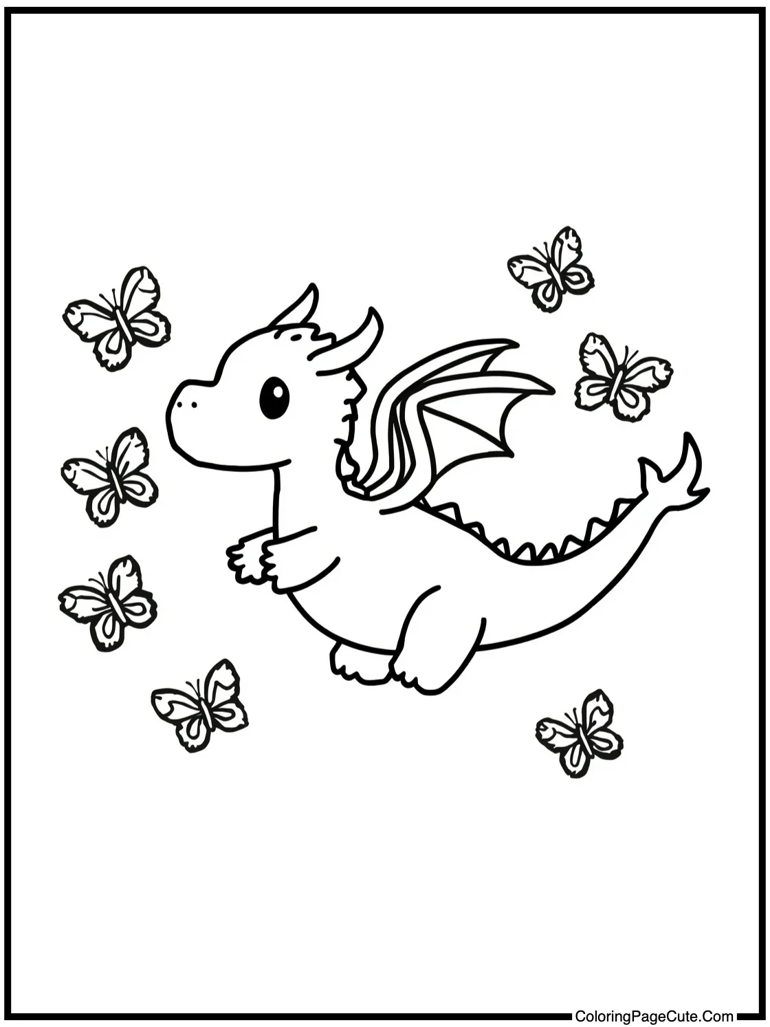 flying with butterflies