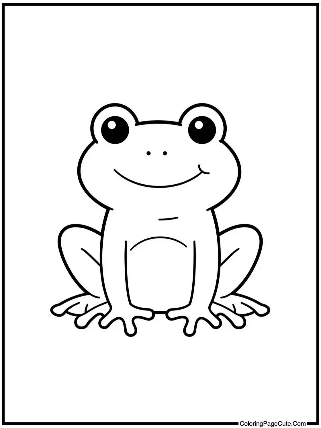 of a cute frog
