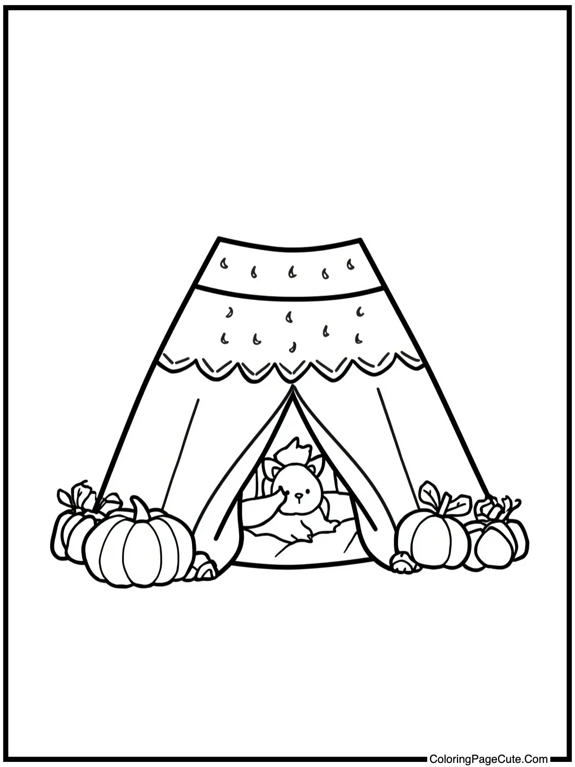 with a soft blanket fort