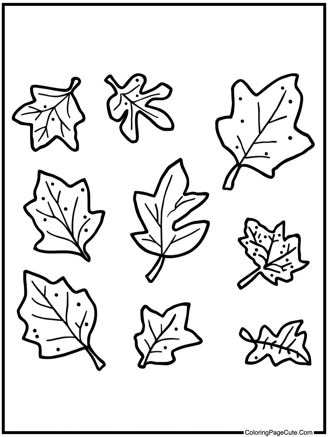 featuring autumn leaves