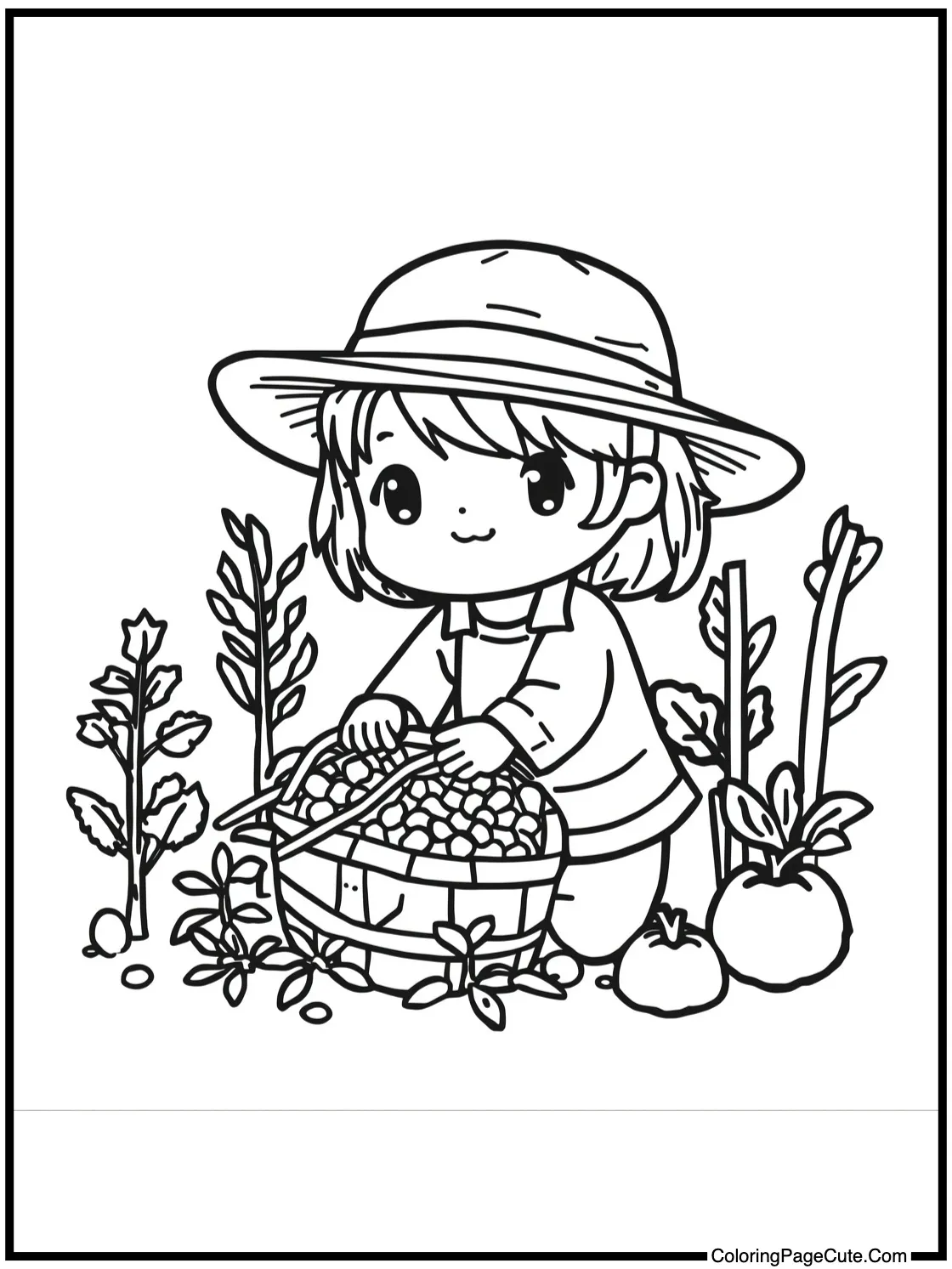 harvesting crops