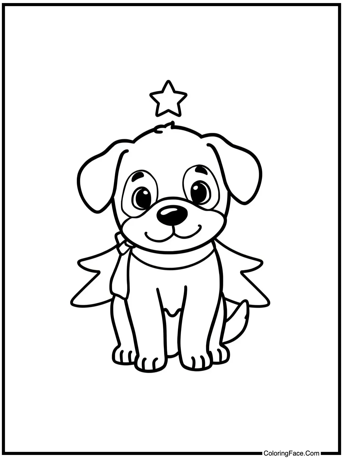 under Christmas tree